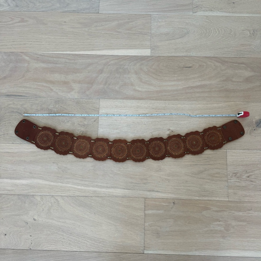 Bohemian Leather Belt - Picture 5 of 6